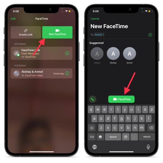 Новый FaceTime - как использовать демонстрацию экрана в FaceTime на iOS 15