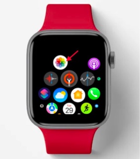 Ouvrir L'Application Photos Sur Apple Watch