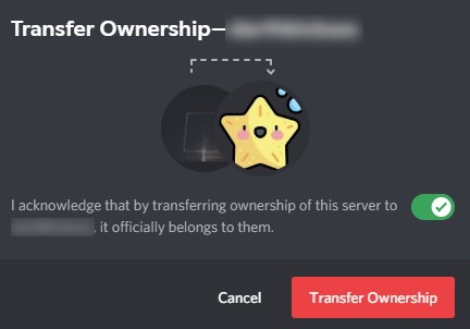 Discord Ownership Confirmation
