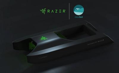 Razer and clearbot partners to develop ocean celaning robot