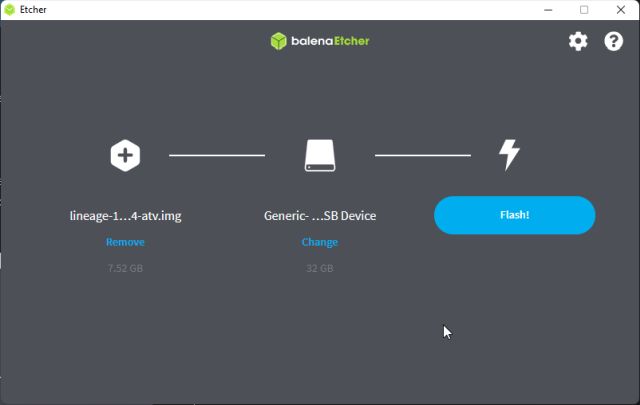 flash android tv to Rpi SD card