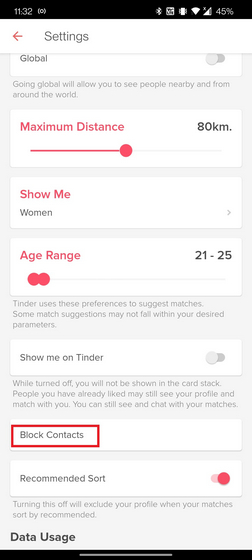 How to Block Someone on Tinder in 2021 - 46