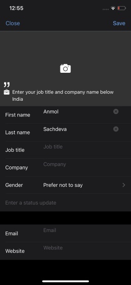Namen in Truecaller ändern - iPhone App