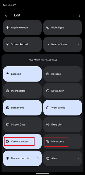 How to Quickly Disable Camera or Mic Access in Android 12 - 52