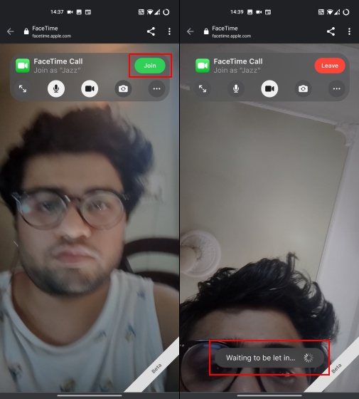как использовать FaceTime на Android 3