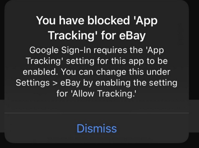 iOS Apps Are Forcing Users To Allow Tracking
