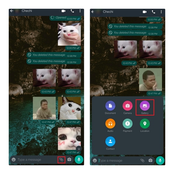 How to Send Disappearing Photos   Videos in WhatsApp  2021  - 16