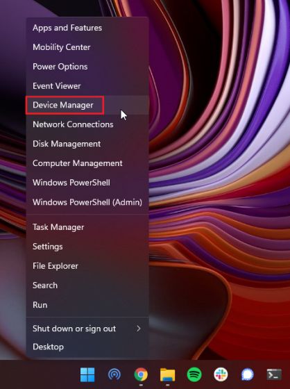 open Device Manager 