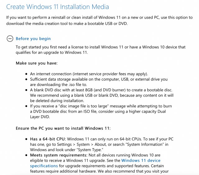 windows 11 upgrade before you begin