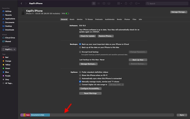 mac system storage keeps increasing