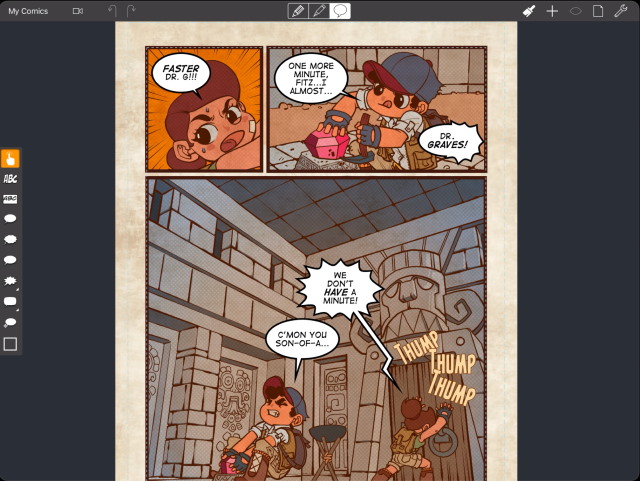 Comic Draw screenshot