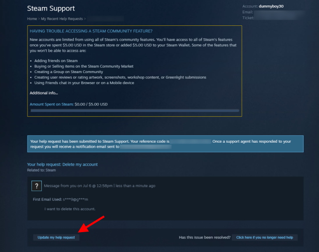 how to unban your steam account