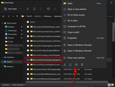 windows 11 uninstall microsoft edge