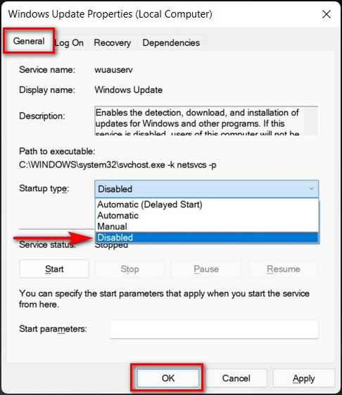 How to Disable, Block or Turn Off Automatic Updates in Windows 11