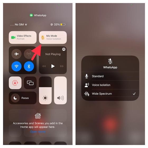 Enable wide spectrum for FaceTime and other apps