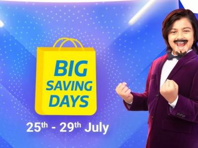 Flipkart’s Big Saving Days Sale To Go Live on July 25