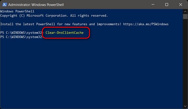How to Flush or Clear DNS Cache in Windows 11