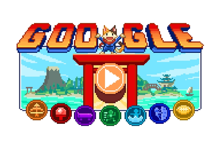 Bored before the holiday? Go play the game built into today's Google Doodle