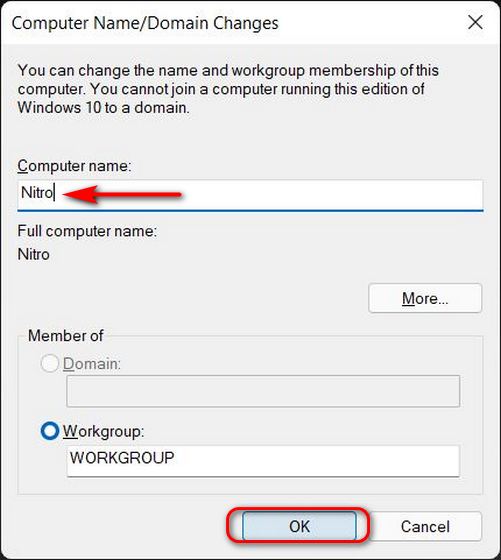 So ändern Sie Ihren Computernamen in Windows 11 / Umbenennen des PCs