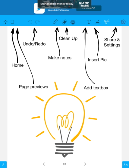 iPad Notetaking app