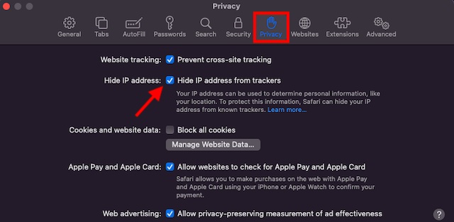 Now hide IP address from trackers - Hide IP Address in Safari in iOS 15 and macOS Monterey