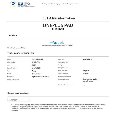 OnePlus может скоро выпустить свой первый планшет «OnePlus Pad»