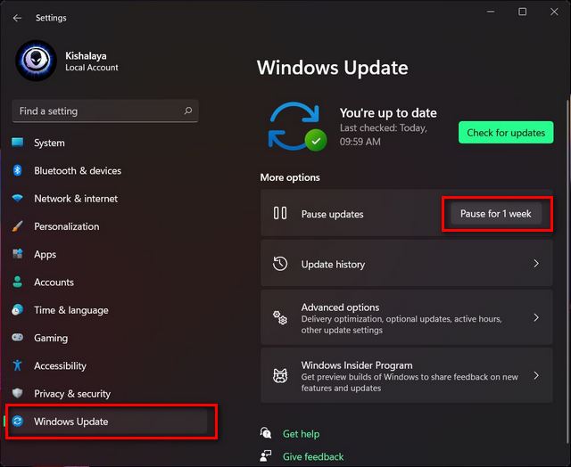 turn off windows 11 auto update