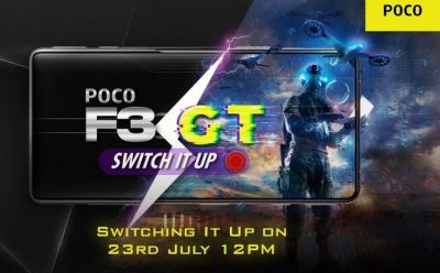 Poco F3 GT India Launch Confirmed for July 23