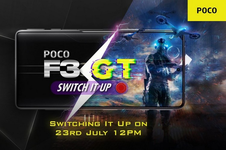 Poco F3 GT India Launch Confirmed for July 23