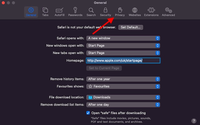 Privacy tab - Hide IP Address in Safari in iOS 15 and macOS Monterey