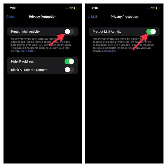 How to Enable Mail Privacy Protection in iOS 15 on iPhone - 76