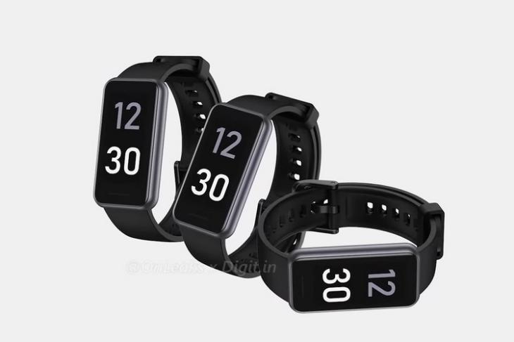 Realme Band 2 Renders and 360-Degree View Surface Online