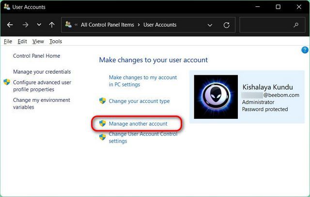 How to Remove a Microsoft Account from Windows 11