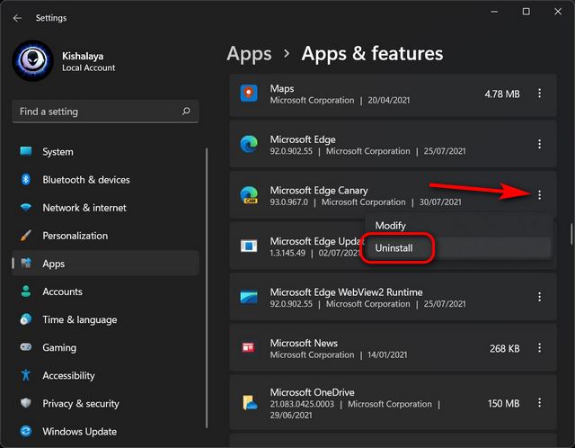 Как удалить, удалить и удалить Microsoft Edge в Windows 11