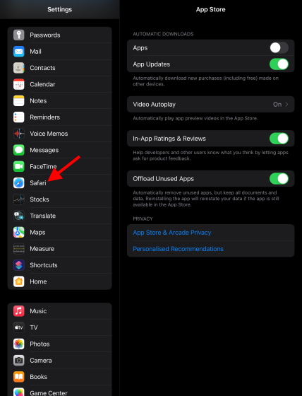 How to Change the Safari Tab Bar Style on iPad | Beebom