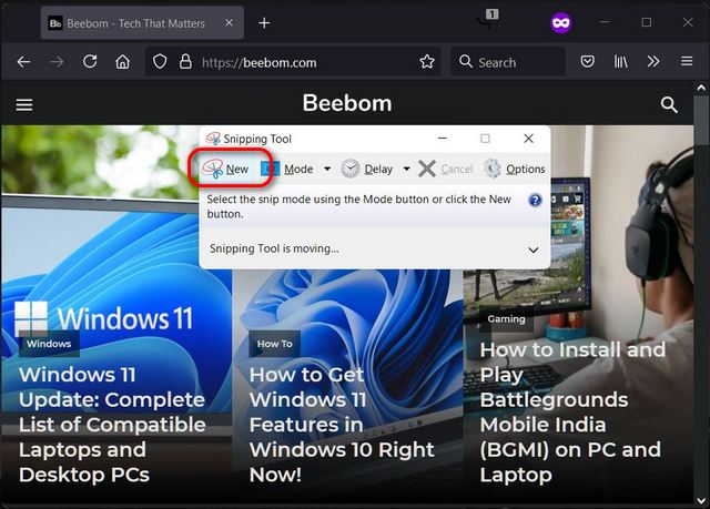 كيفية التقاط لقطات الشاشة على Windows 11 [شرح 8 طرق]