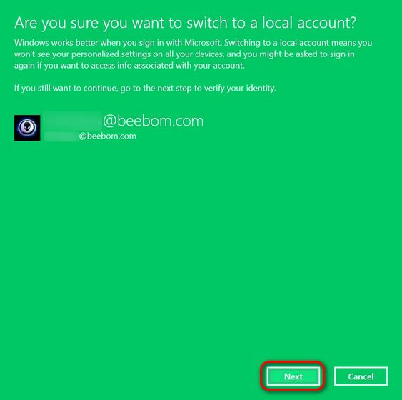 How to Remove Microsoft Account from Windows 11 PC