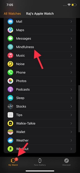 9 Tips to Use Mindfulness in watchOS 8 on Apple Watch - 55