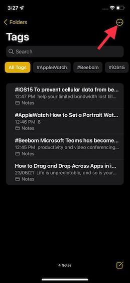 How to Organize Notes with Tags on iPhone and iPad - 60