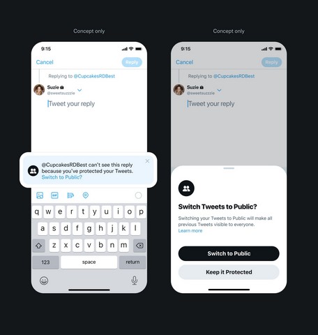 Twitter Shares New Feature Concepts for Improved Privacy, User Discoverability