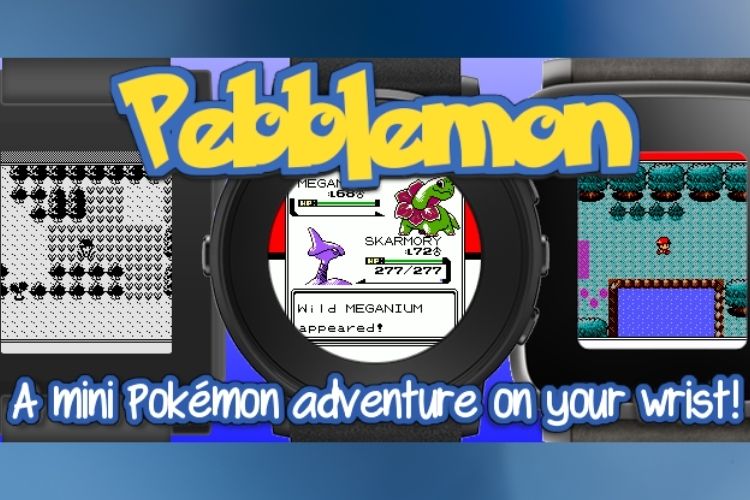 Check Out This New Pokemon Game That Runs on Your Pebble Smartwatch