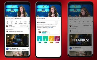 YouTube Rolls Out New “Super Thanks” Feature