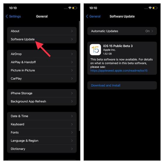 Mettre À Jour Le Logiciel Sur Iphone Et Ipad