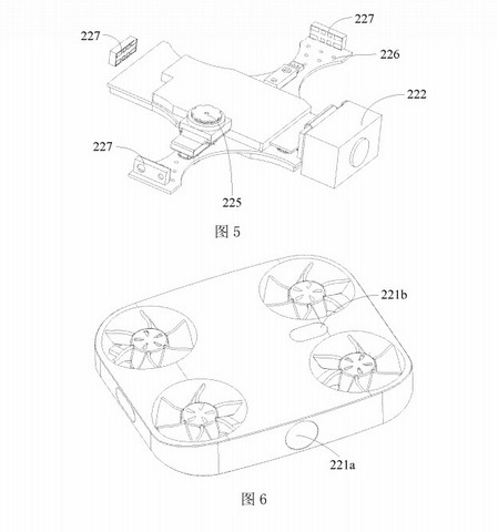 Vivo phone with flying camera