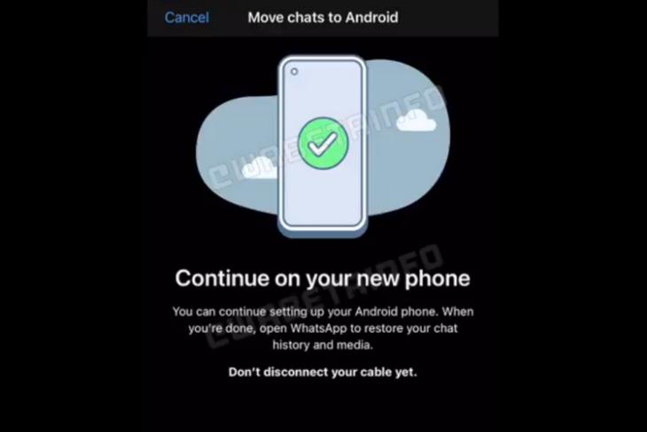 WhatsApp May Want You to Connect Devices with a Cable for Chat Migration