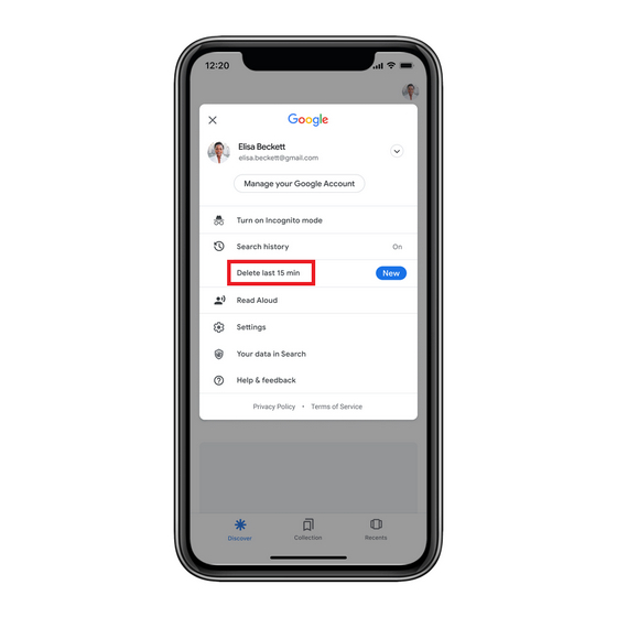 Google Now Lets You Delete Last 15 Minutes of Search History  Here s How - 21