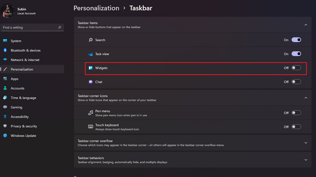 How to Disable Widgets on Windows 11 in 2021  Guide  - 48