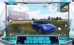 drive a tesla and visit gigafactory in pubg mobile