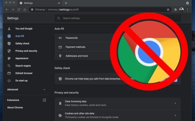 how to disable autofill in Google Chrome