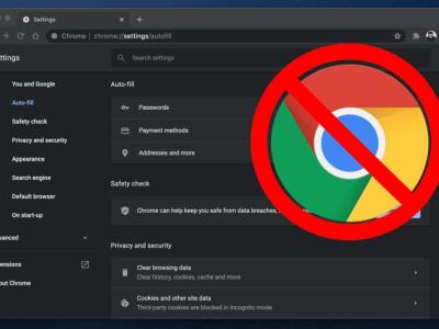 how to disable autofill in Google Chrome